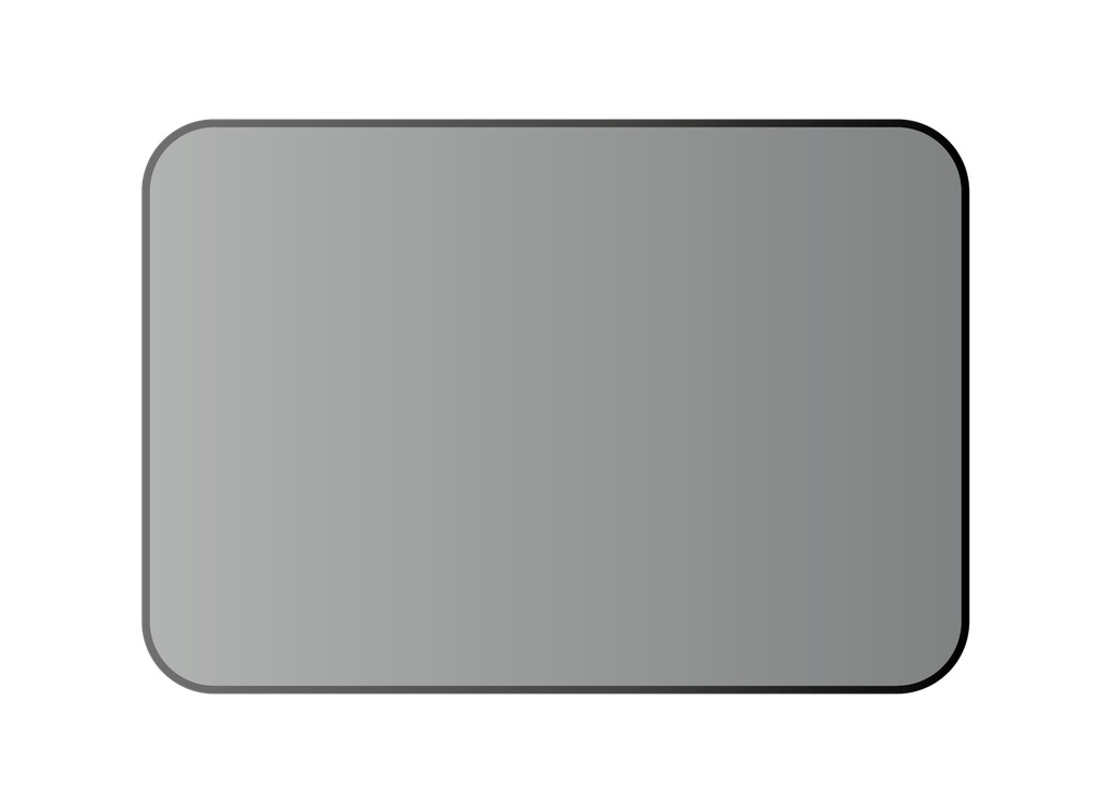Marco negro rectangular